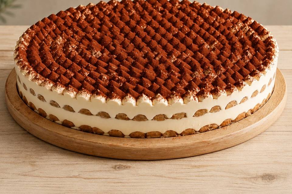 Tiramisu géant