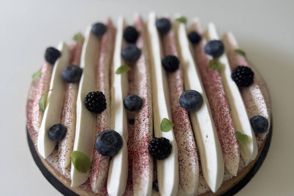 Tarte myrtille mûre
