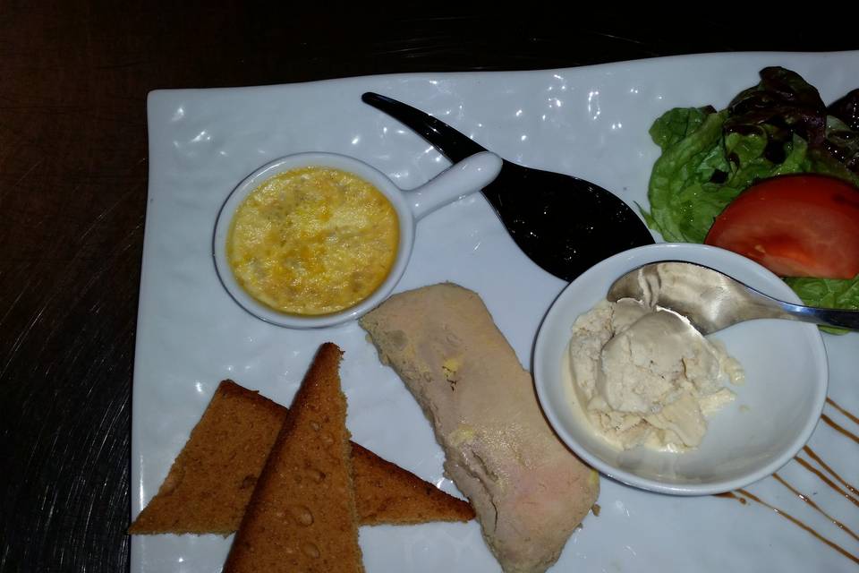 Déclinaison de foie gras