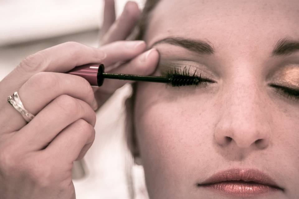 Maquillage de la mariée