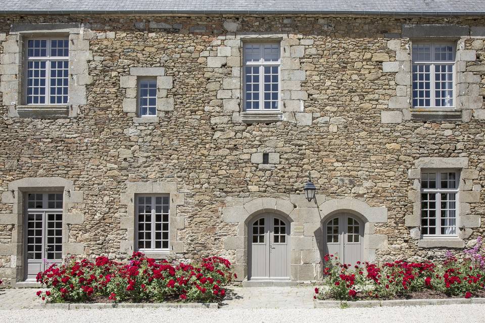 La façade de l'Hôtel