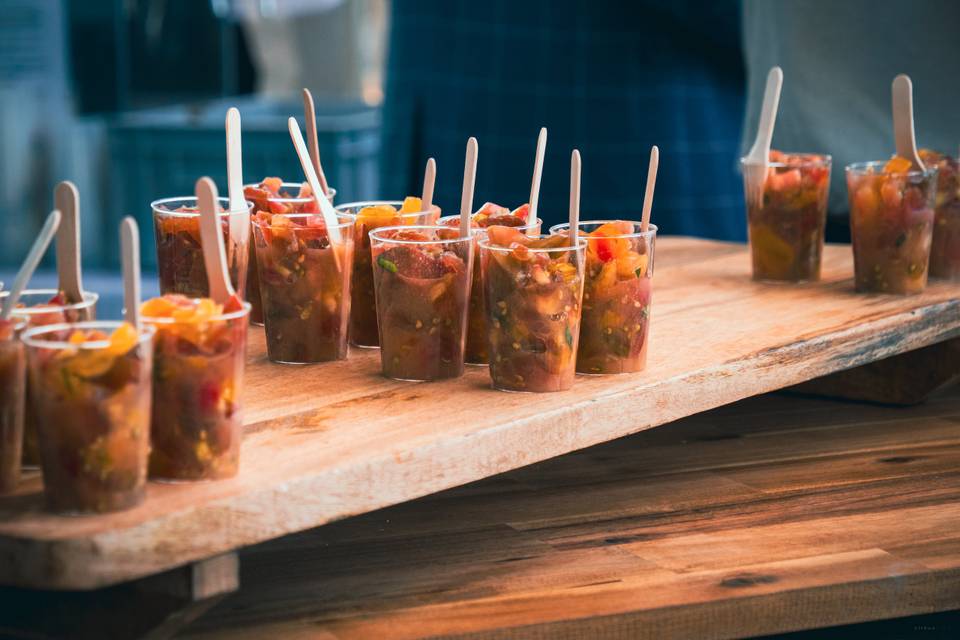 Verrine de tomate