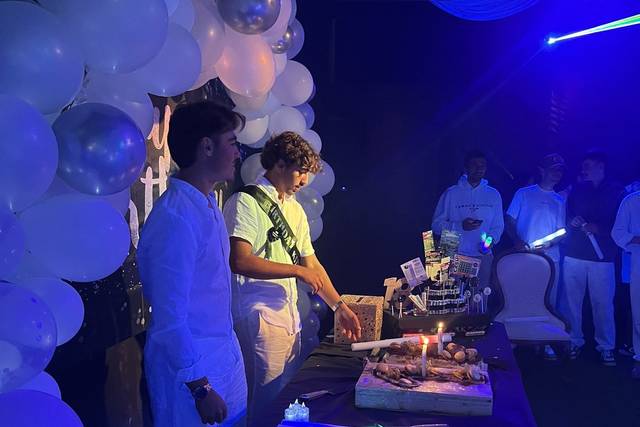 Anniversaire theme blanc