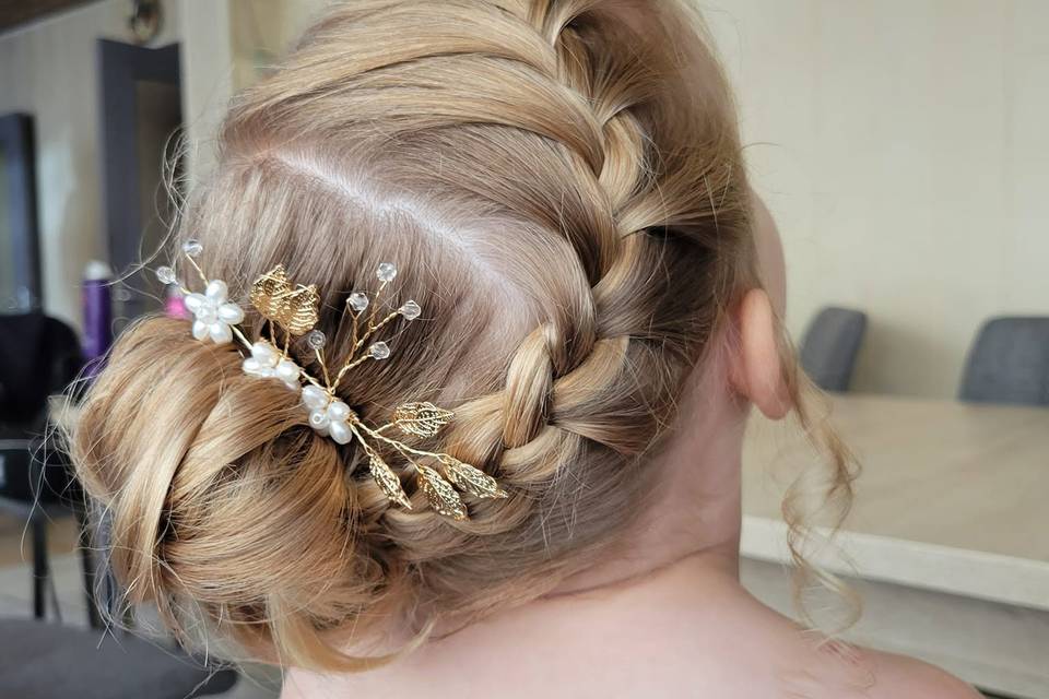 Chignon enfant