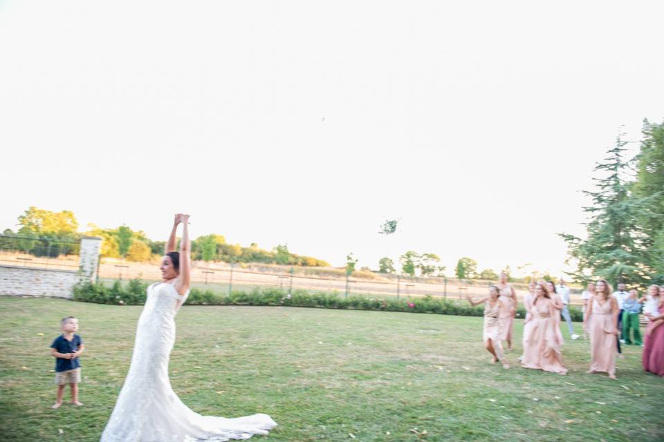 Lancé du bouquet