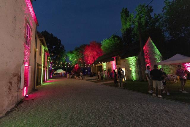 Guinguette illuminée