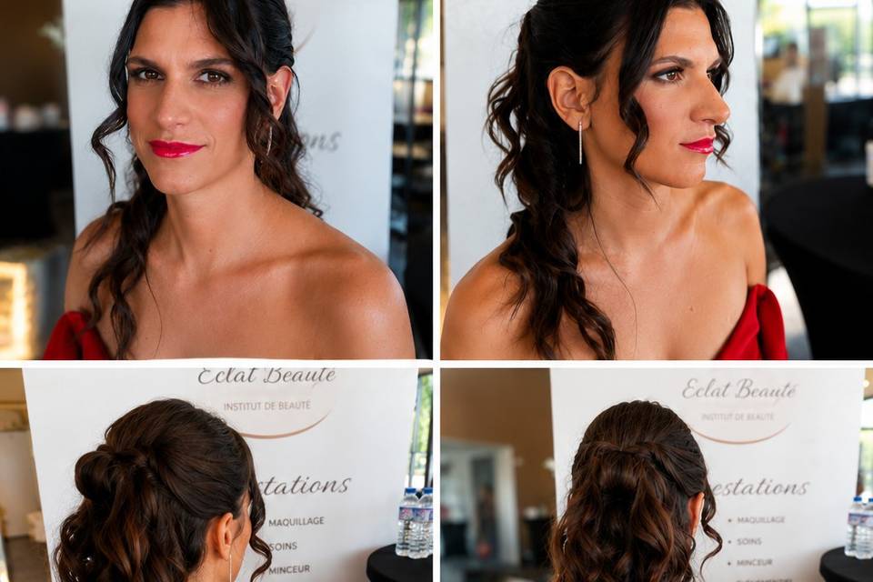 Prestation coiffure et maquill