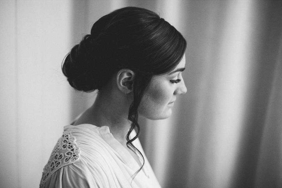 Chignon. Photo Marie Dalk