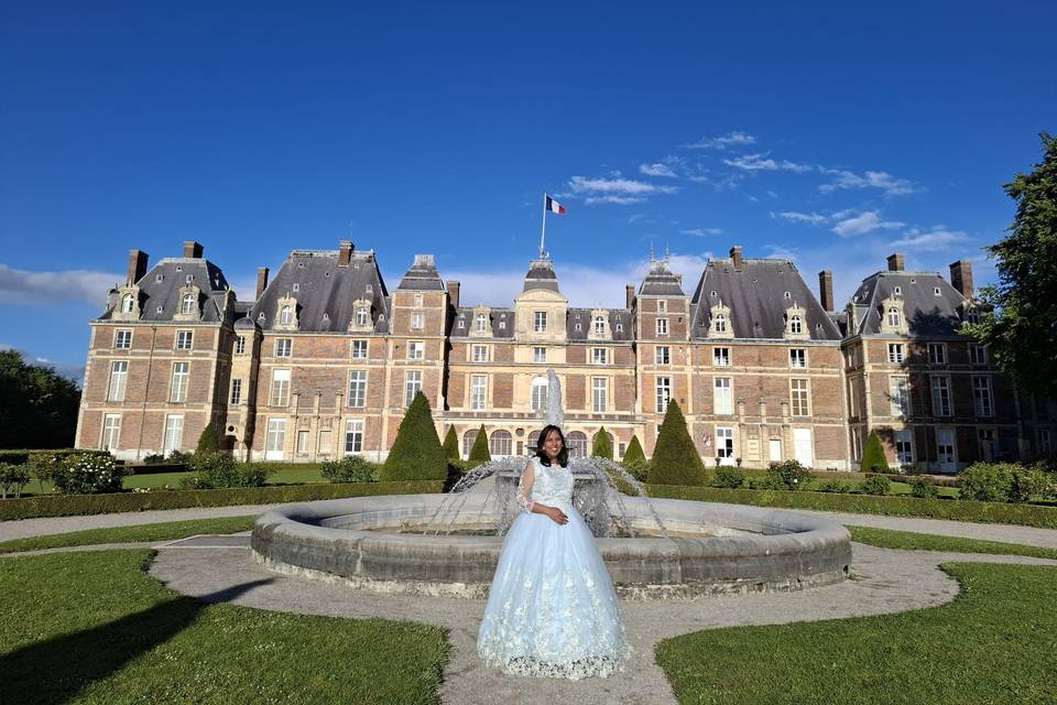 Le château à Eu