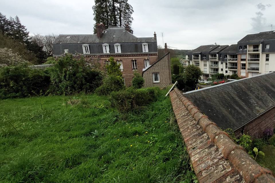 Maison de Maître, écrin vert