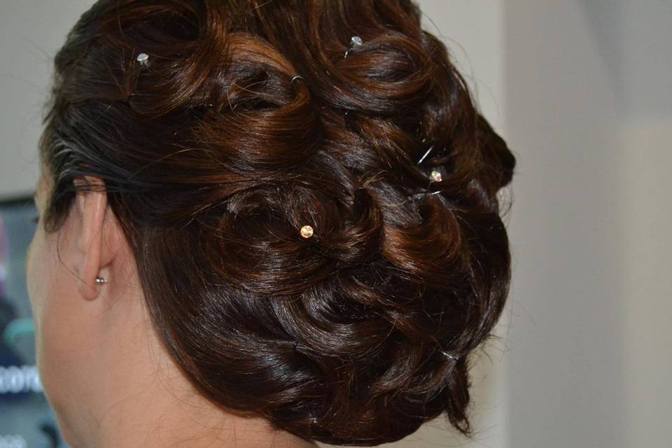 Chignon naturel