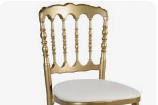 Chaise napoléon or