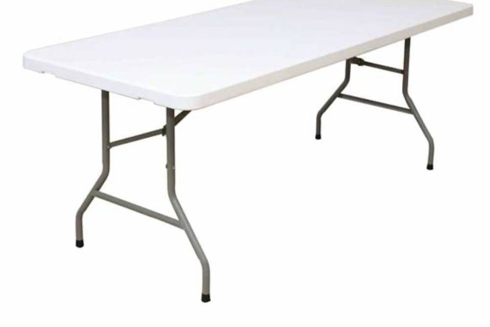 Table rectangulaire