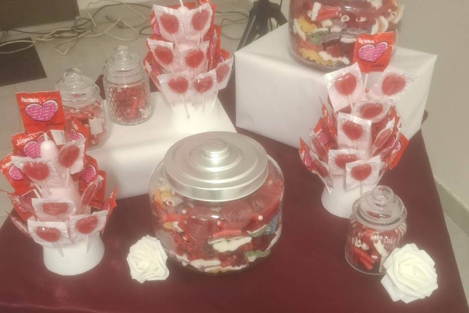 Table a bombon.