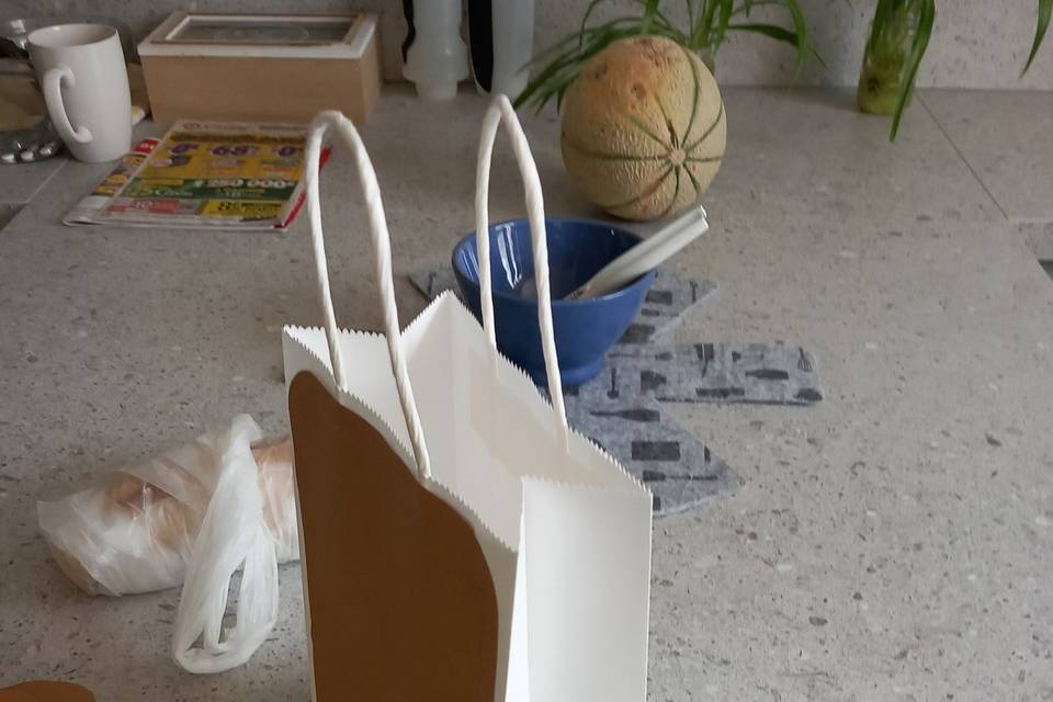 Petit sac de bienvenu invité