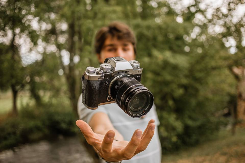 Maxence passionné de photos