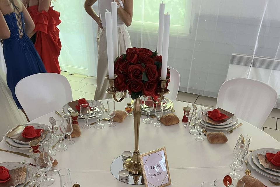 Table romantique