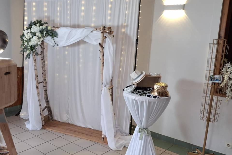 Photobooth en bois massif