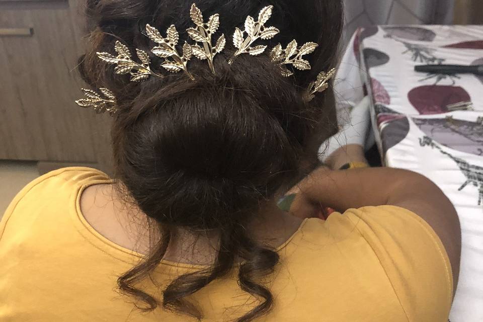 Chignon mariée