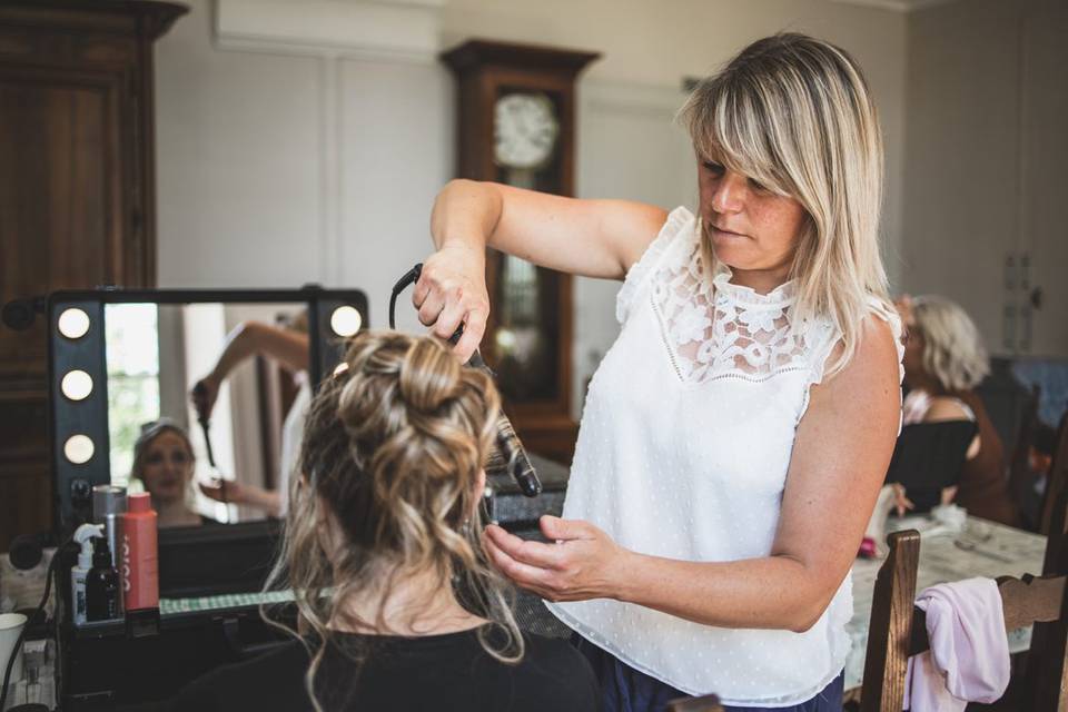 Préparatifs mariage Cécile