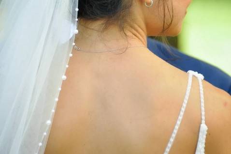 Chignon haut mariage