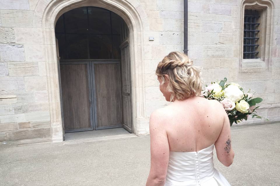 Attache cheveux courts