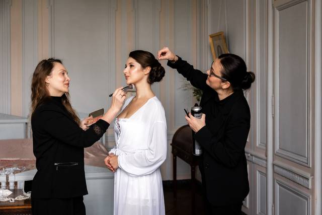 Préparatifs de la Mariée
