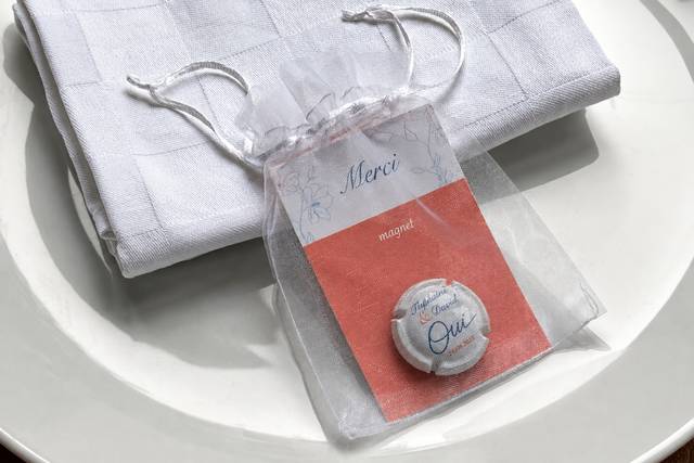 Magnet cadeau de table