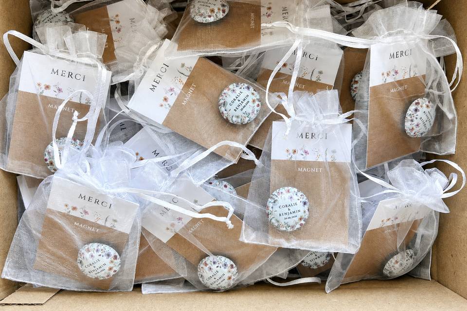 Commande de cadeaux invités