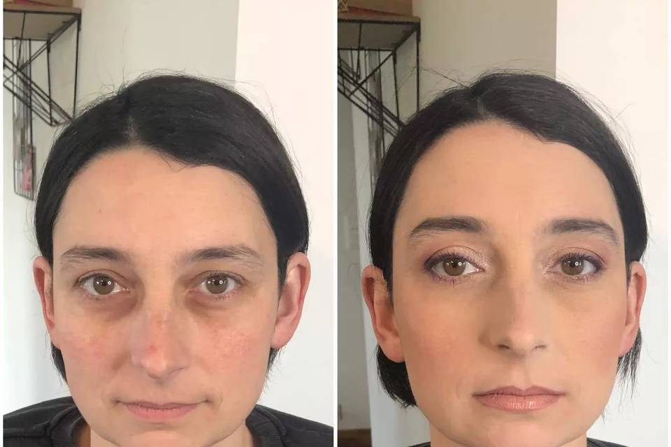 Maquillage Avant/Apres