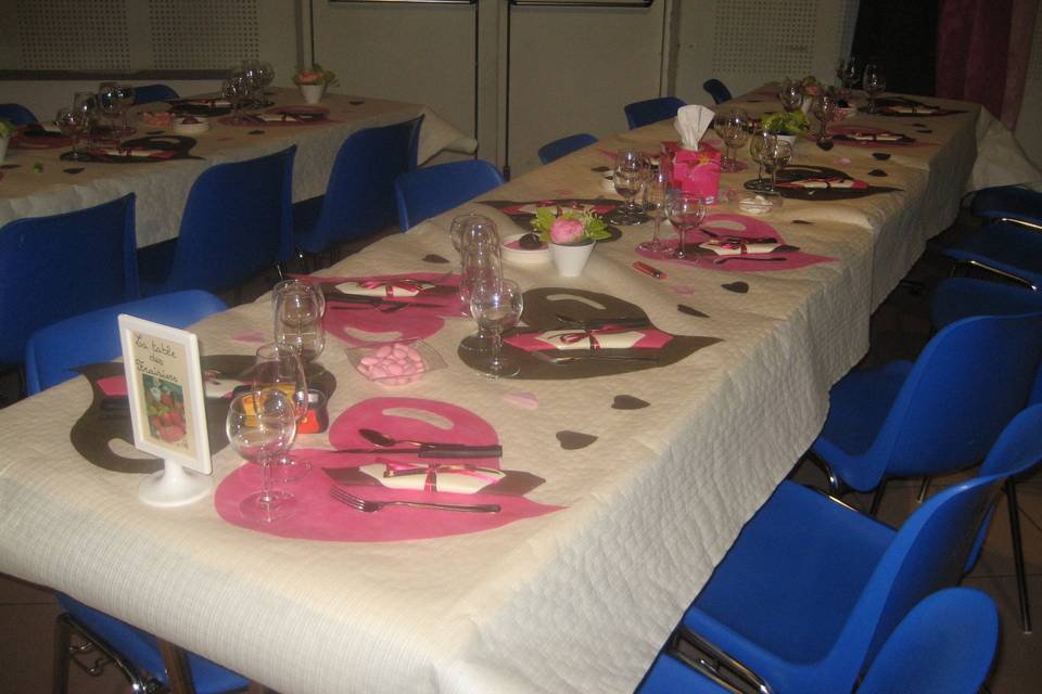 Table des invités