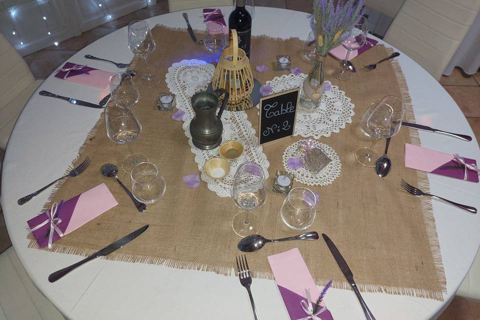 Table des invités