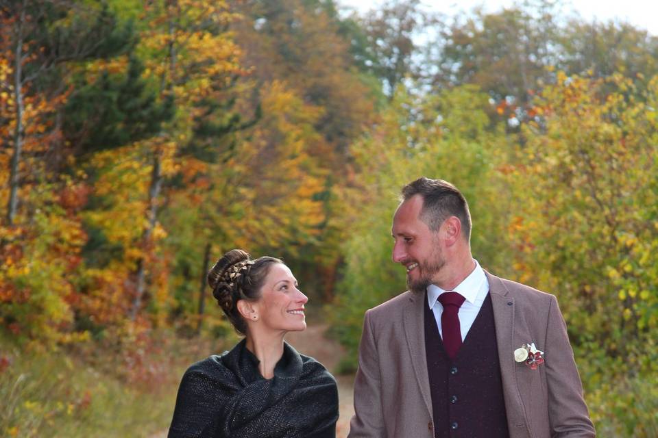 Mariage en automne