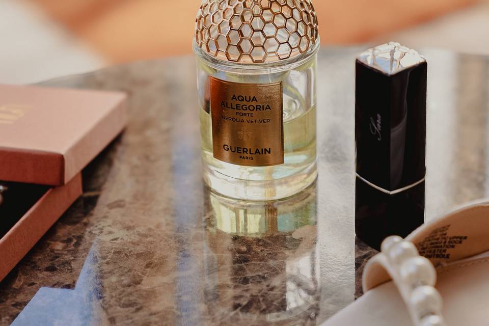 Préparatif de la mariée