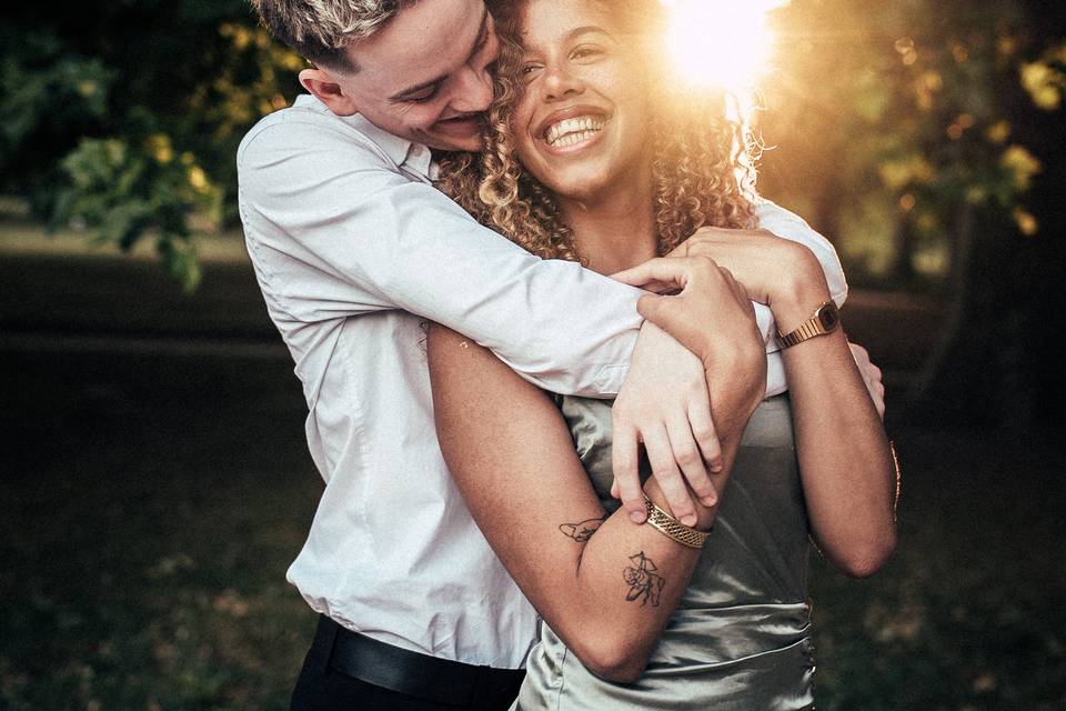 Portraits couple