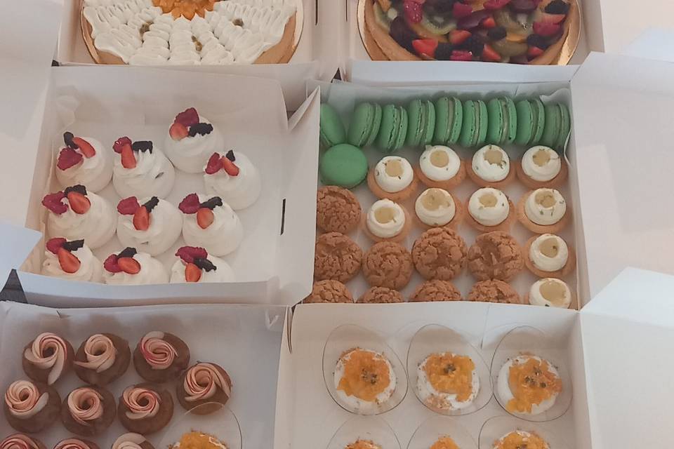 Mignardises et tartes