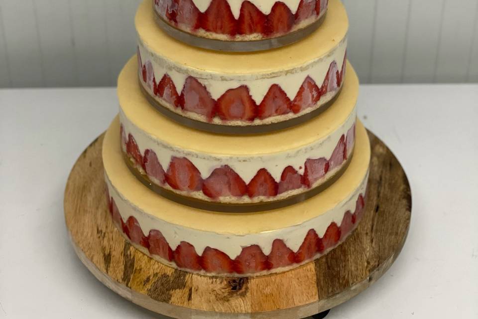 Gâteau de mariage à étage