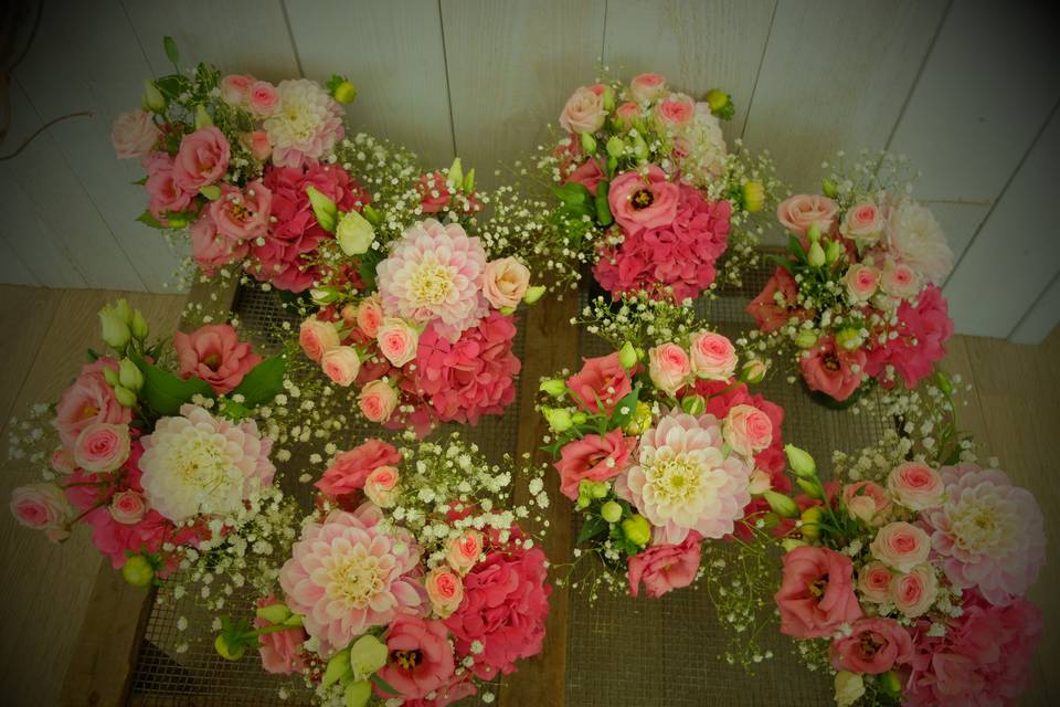 Bouquet centres de tables