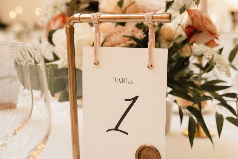 Numéro de table