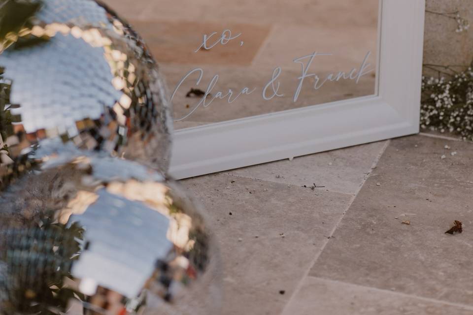 Stickers miroir