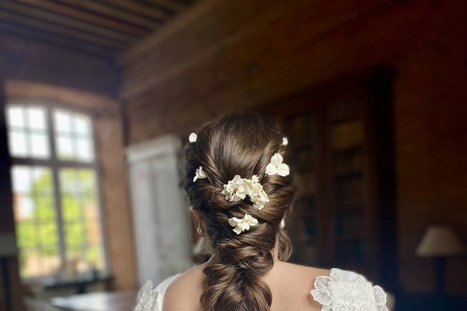 Coiffure mariee