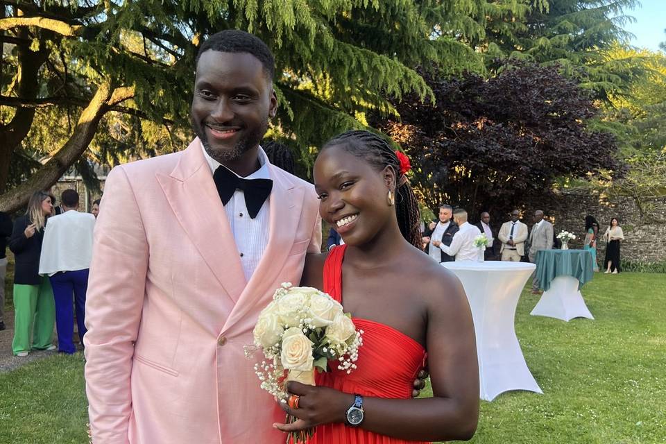 Le bouquet de la mariée