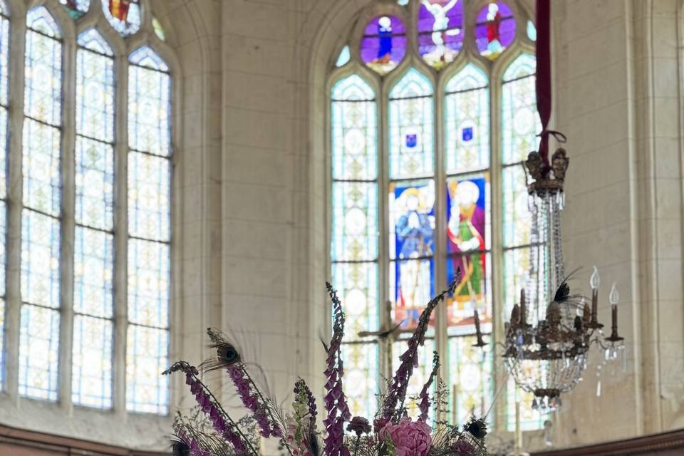 Vase Médicis église