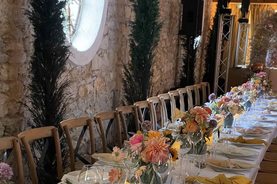 Mariage coloré