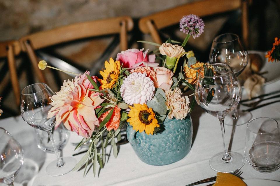Mariage coloré