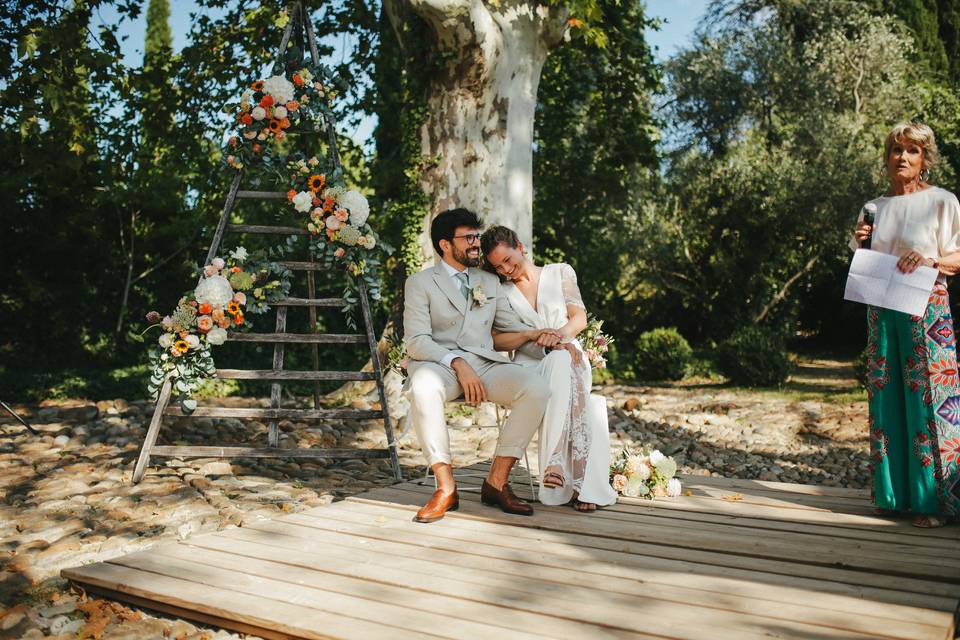 Mariage coloré