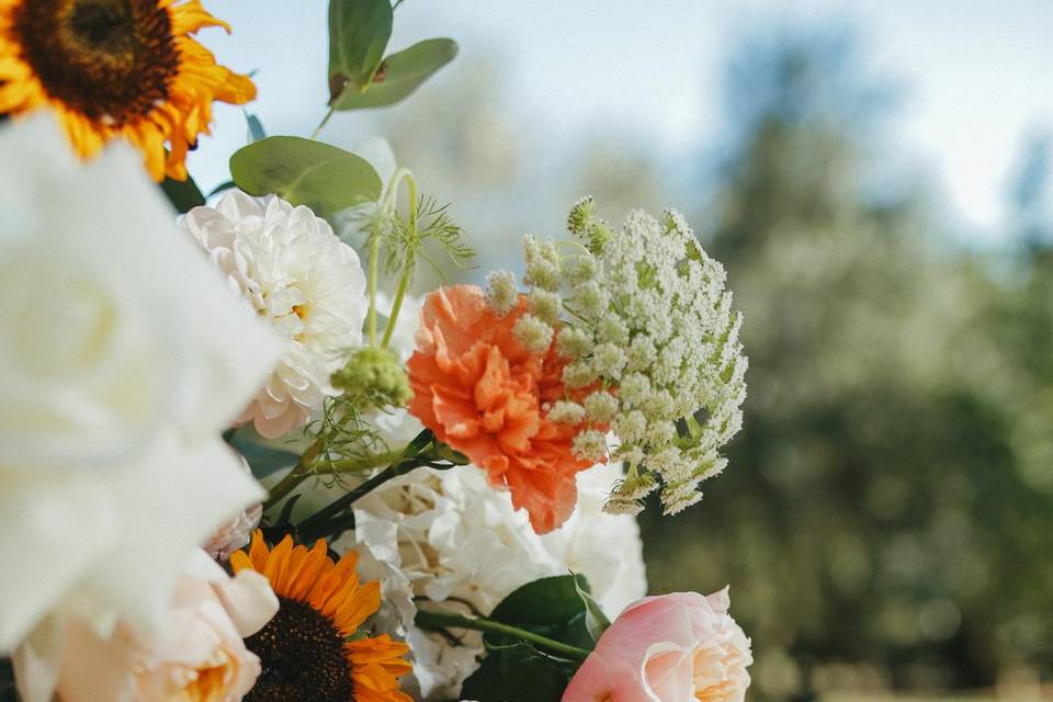 Mariage coloré