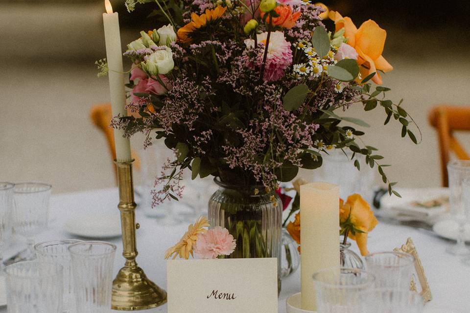 Mariage coloré