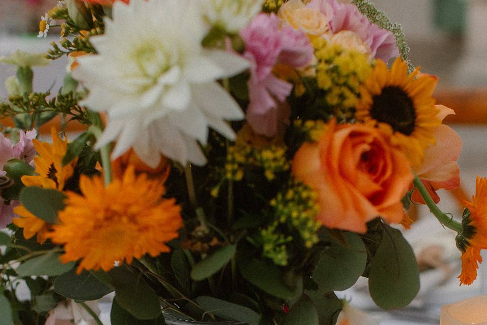 Mariage coloré