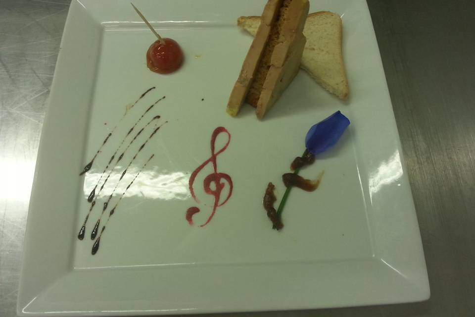 Entrée foie gras